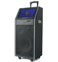 

Multi-functional 12 inch Multimedia Trolley Speaker with Battery, Screen and DVD Player