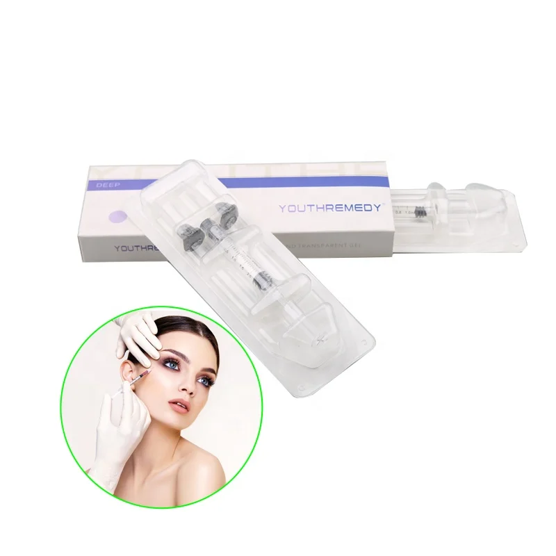 

2ml CE approved Filler Hyaluronic Acid HA Dermal Filler Eye Wrinkles Anti-aging Lip Augmentation Injectable Ha Dermal, Transparent