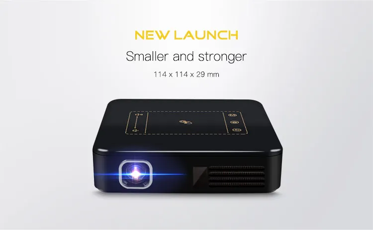 DLP 4K projector portable android mini smart projector
