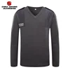 Army Military Police Men's Dark Grey Winter Autumn Knitted Wool and Acrylic Tactical Jersey Sweater Pullover