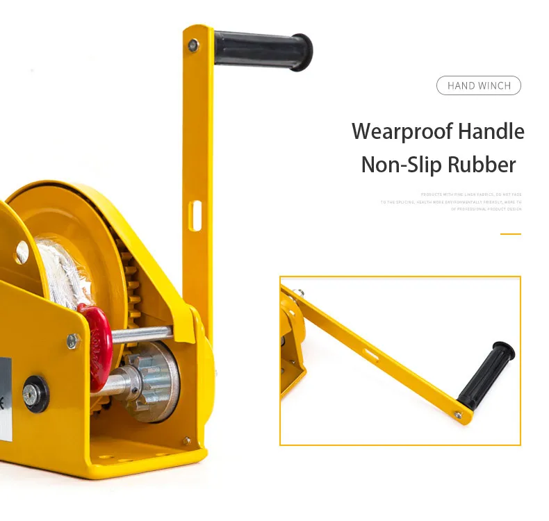 Reversible Small Crank Hand Winch For Lifting And Lowering - Buy ...