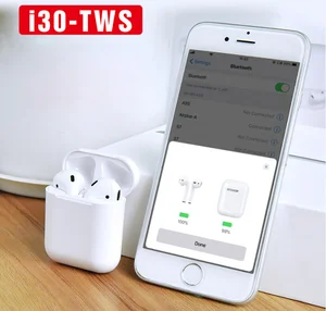 i30 TWS Pop Up Wireless Charging Earbuds