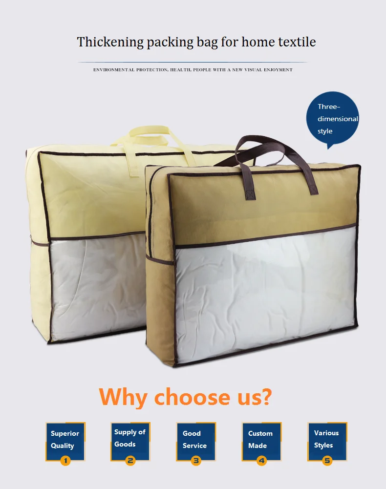 High Quality Clear Pvc Plastic Packing Bags For Bed Sheets Buy