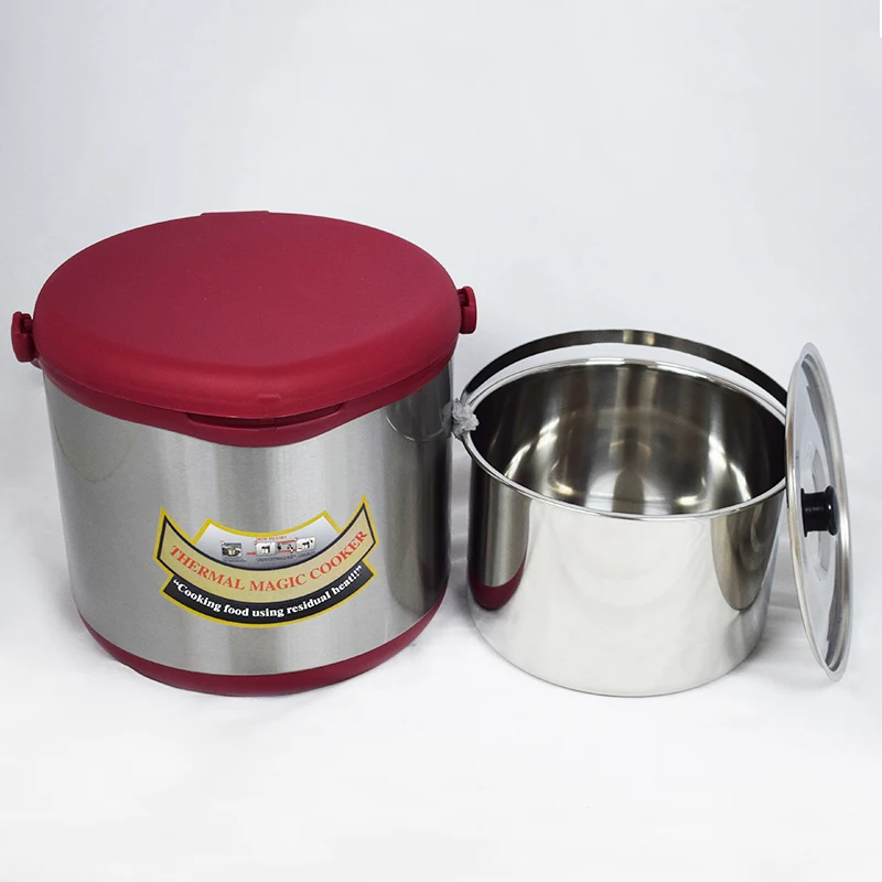 
With 4.6L magic cooker with ss stew pot thermal cooker 