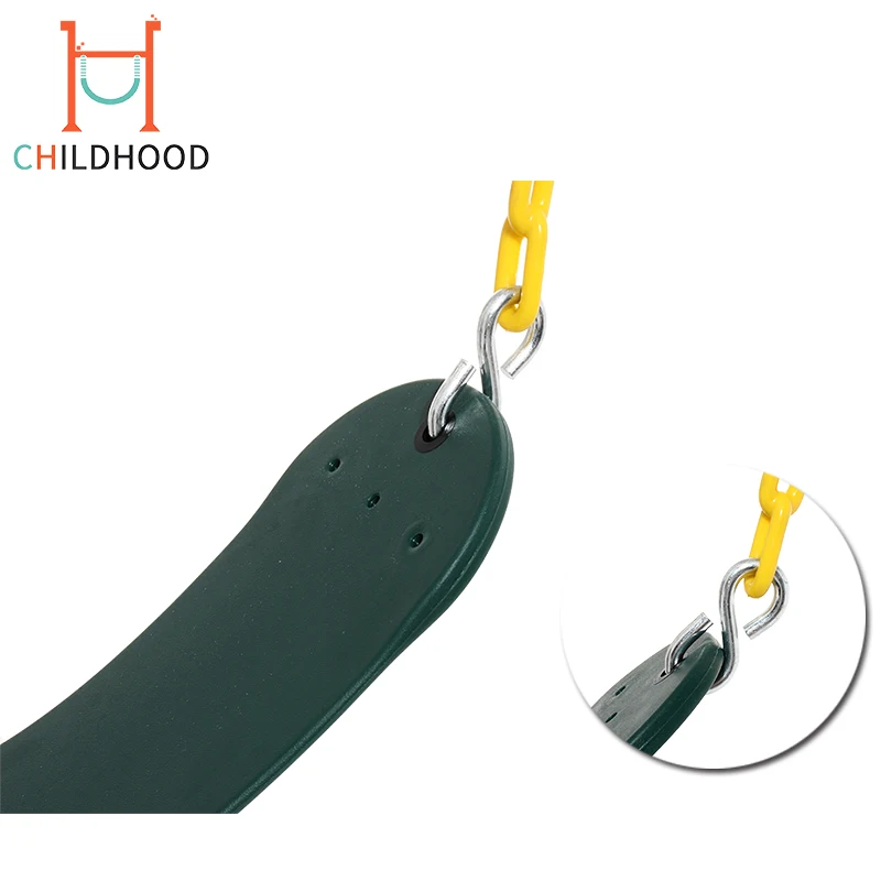 
Professional manufacturer garden outdoor EVA children swing seat for sale 