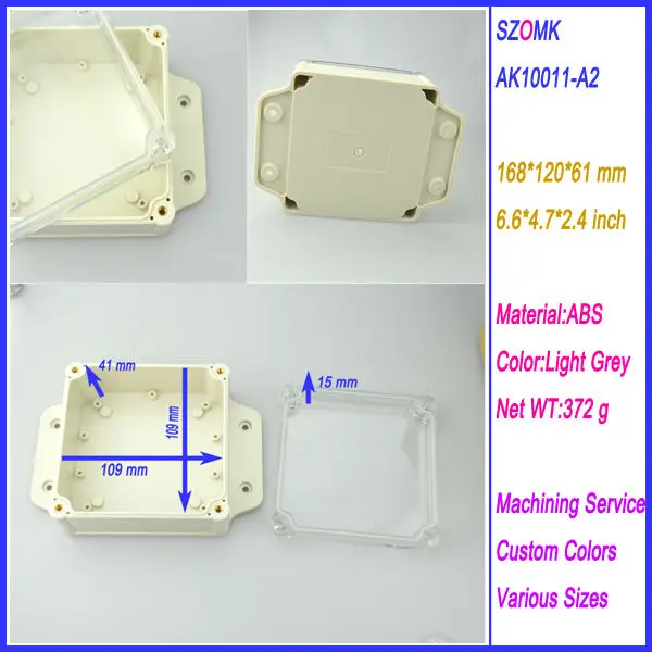 Ip68 Rõ Ràng Điều Khiển Công Nghiệp Nhựa Bao Vây Không Thấm Nước