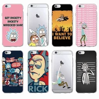 

For iPhone 11 Pro Max 7 7Plus 6 6S 8 8Plus XS Max Rick And Morty Funny Cartoon Comic Meme Soft Clear Phone Case Cover