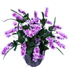 Deco artificial bonsai flower pale purple golden bell flower for sale