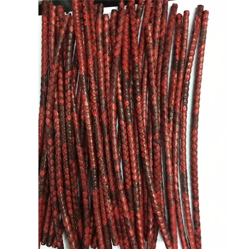 

Wholesale Genuine Leather Python, Red;black;blue.pink etc..