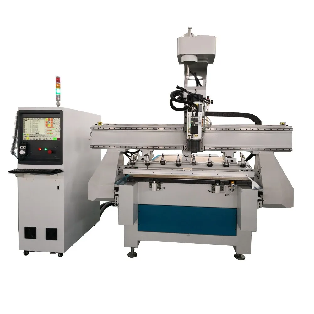Router Atc Furniture Cabinet Cnc Boring Machine