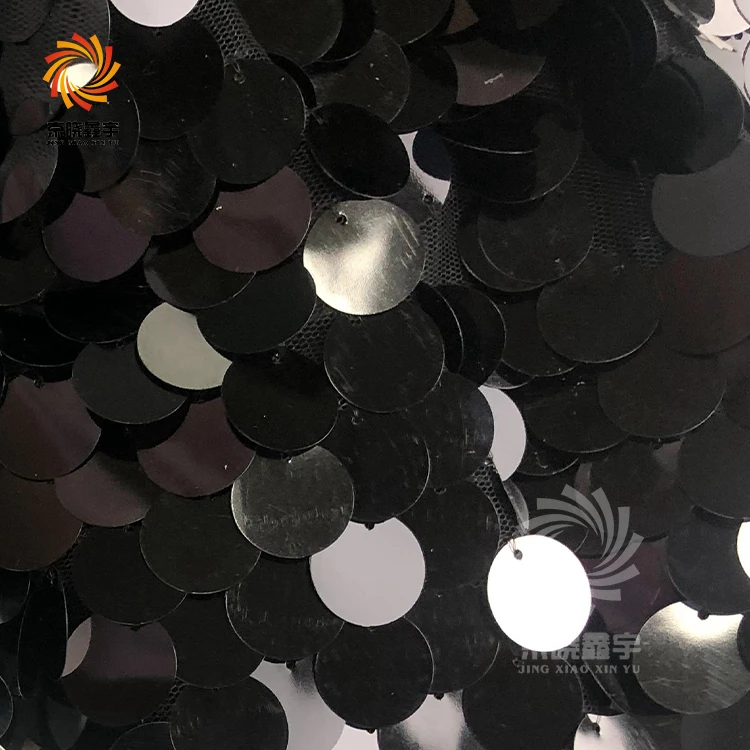 

Wholesale 18mm Teardrop Paillette Sequins Mesh Fabric