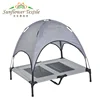 Sunshade dog cots,high quality elevated pet cot bed for dog,Oxford Durable Elevated Raised Pet Cots Elevated Foldable Outdoor