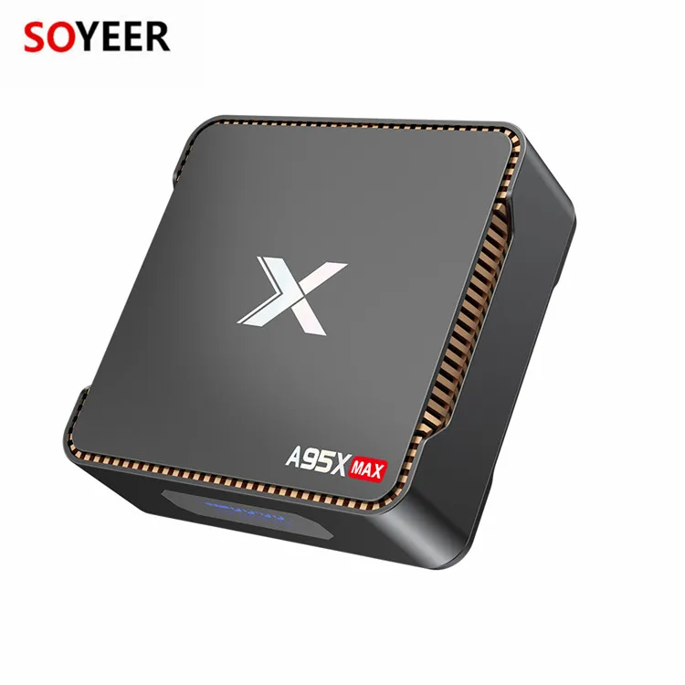 

New record funtion A95X max TV BOX S905X2 4G 64G for Android 8.1 set top tv box 1000M Lan