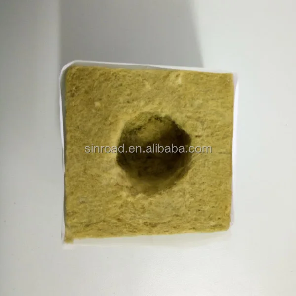 
Greenhouse Hydroponic Agriculture Mineral Wool Cubes Insulation Price Mineral Wool for Planting 