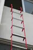 Fire Escape Ladder 3 Storey Anti-Slip Rungs 13-Foot Climb Alert Home Window Wall
