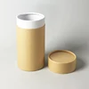 Wholesale customized high cost-effective kraft paper tube packaging candle kraft cylinder box
