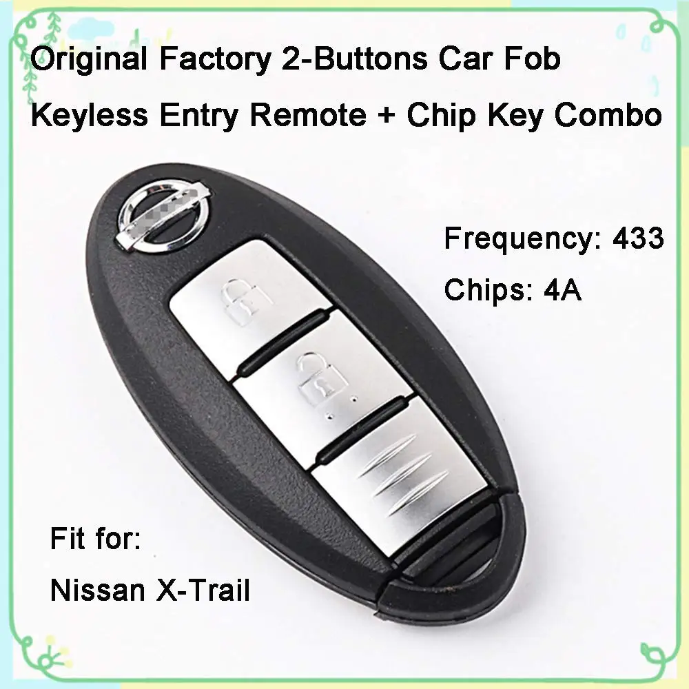 Kia 2 Button Keyless Entry Transmitter Remote Fob