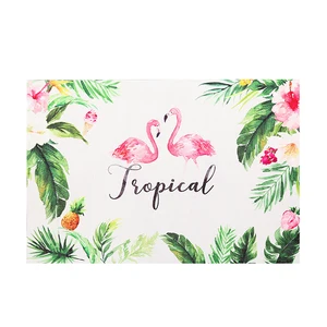 Image of Hot sale Heat insulation PVC Printed Placemat Dining Table Plate Mat