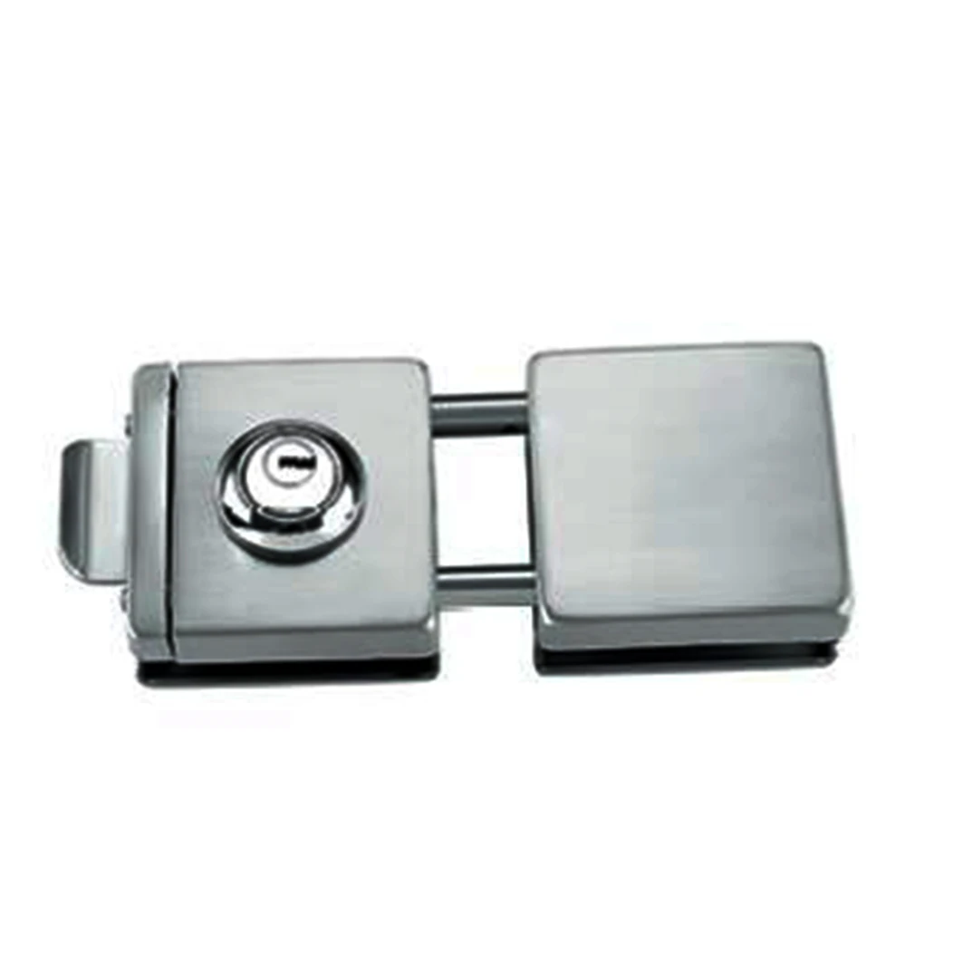 Economic 304 stainless steel Glass to Glass lock for sliding  glass door