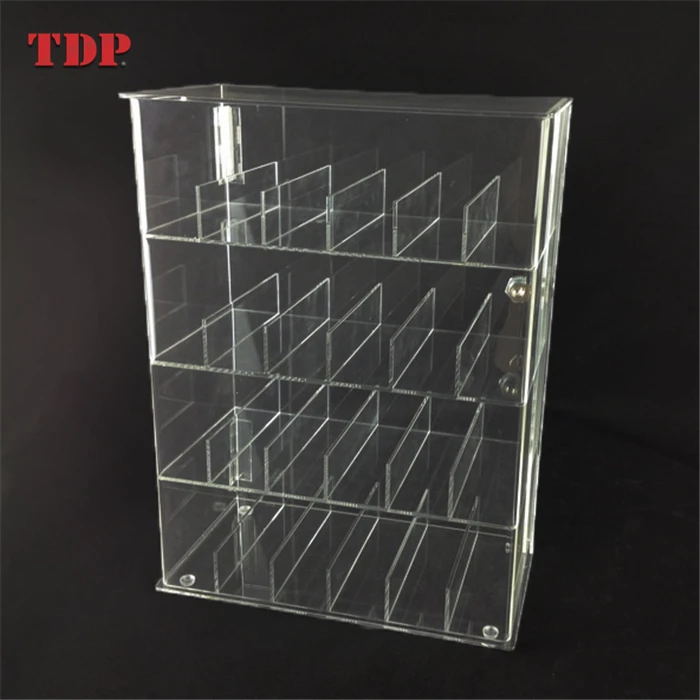 Wholesale Lockable Clear Showcase Acrylic Contact Lens Display - Buy ...