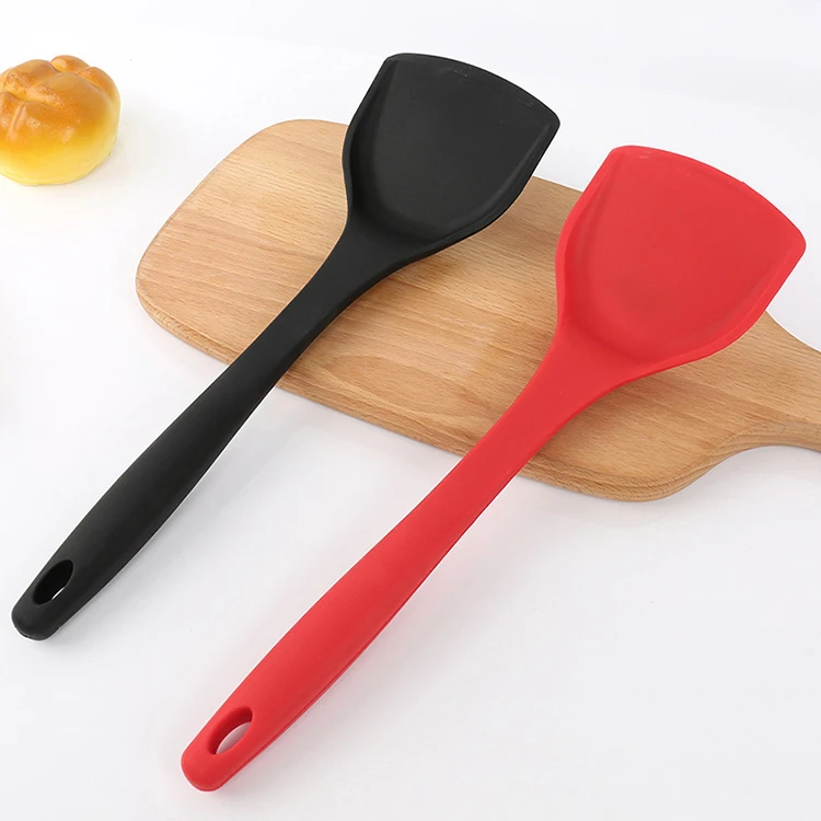 black silicone cooking utensils