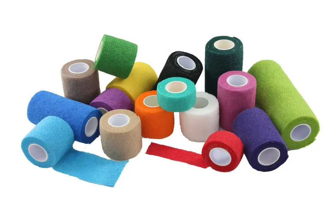 Medical Consumables Colored Elastic Wrap Bulk Cohesive Bandage Buy