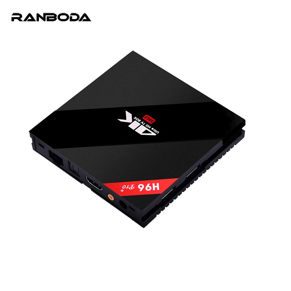 

3GB RAM H96 Pro Plus Amlogic S912 Android TV Box 7.1 4K Ultra HD