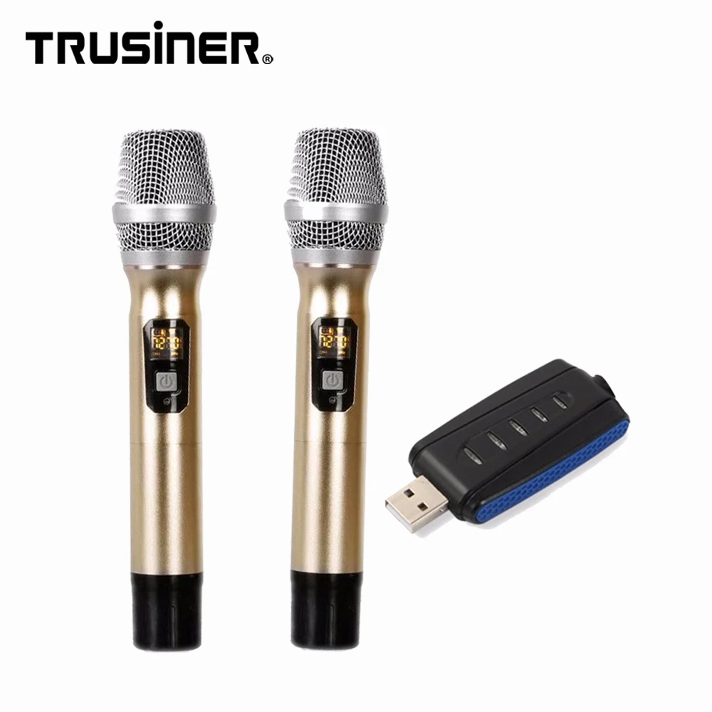 

Custom Wireless USB Microphone Skype For PC, Black