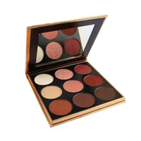 

Creat Your Own Brand Free Sample Import Makeup 9 Colors High Pigmented Matte Eyeshadow Palette