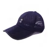 Breathable Full Mesh Mens Cap Washing Adjustable Outdoor Black Sport Caps
