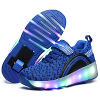 

Latest design promotional manufacturers outdoor sports shoes Roller Shoes LED one wheel