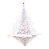 Wholesale Hanging 3D LED Wedding Lantern Paper Diamond Lantern