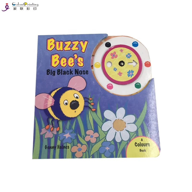 Die Cut Shape Book Printing Cardboard Children English Story Books