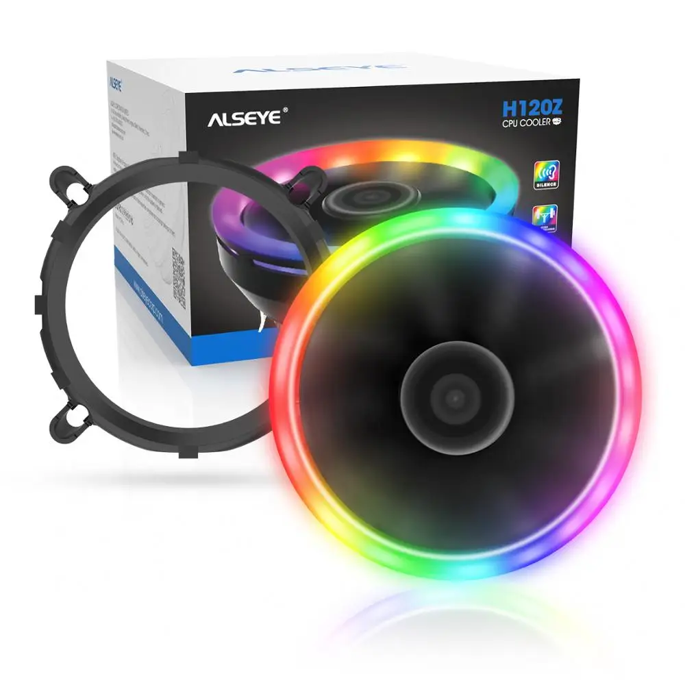 

ALSEYE CPU cooling rgb case fan with copper heat pipe for PC computer gaming