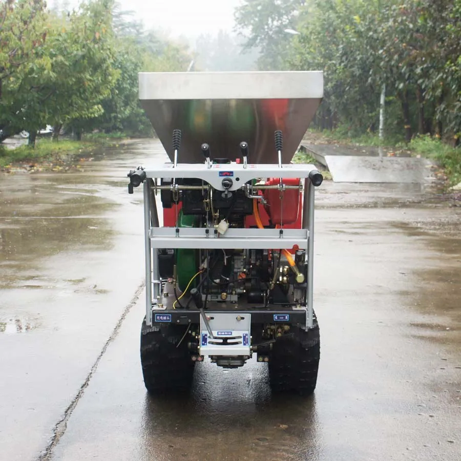 Mini Crawler Type Hydraulic Motor Drive Fertiliser Spreader Buy