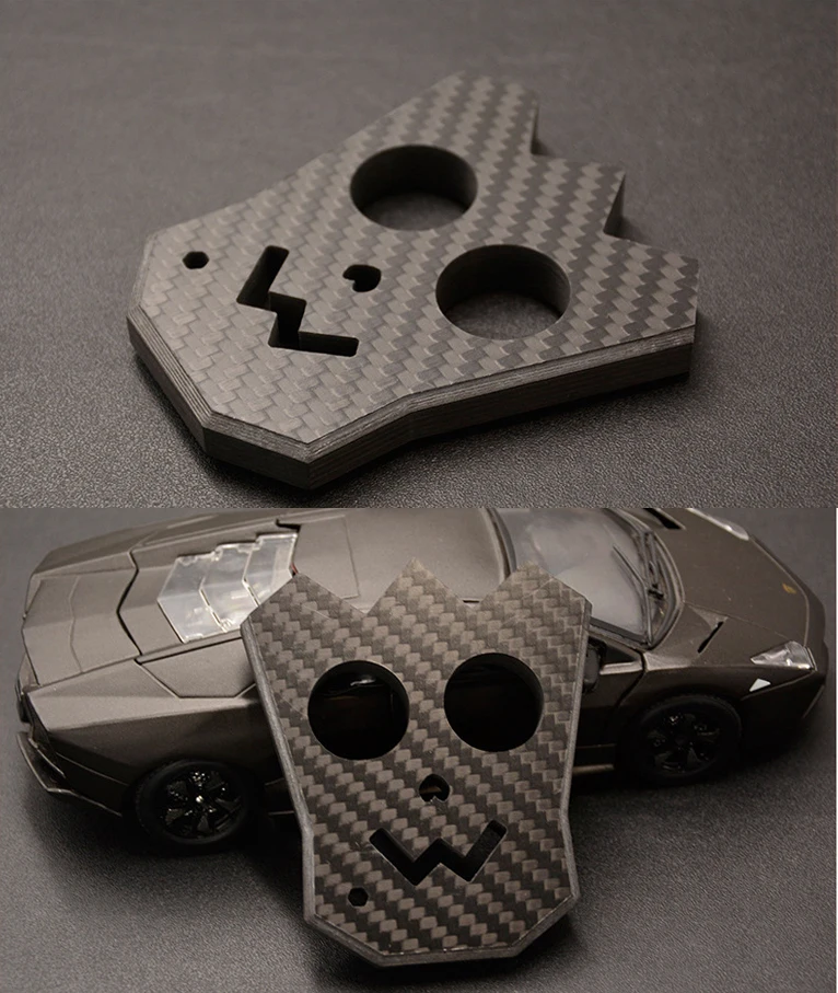 Carbon Fiber Cnc Service Custom Carbon Fiber Keychain,Various Shapes