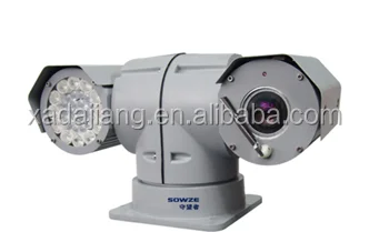 Vehicle Gyro Stabilized auto-tracking PTZ camera,256 preset