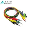 JIALUN Test Lead Set,10a Alligator Clip with Banana Plug 4 mm