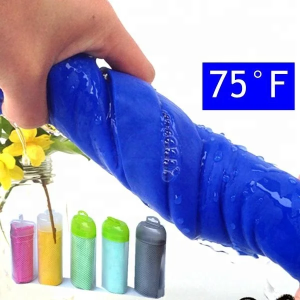 
Hot sale synthetic plas chamois water instant chilly towel,Custom PVA cooling sports cool towel softextile for gym fishing sun 