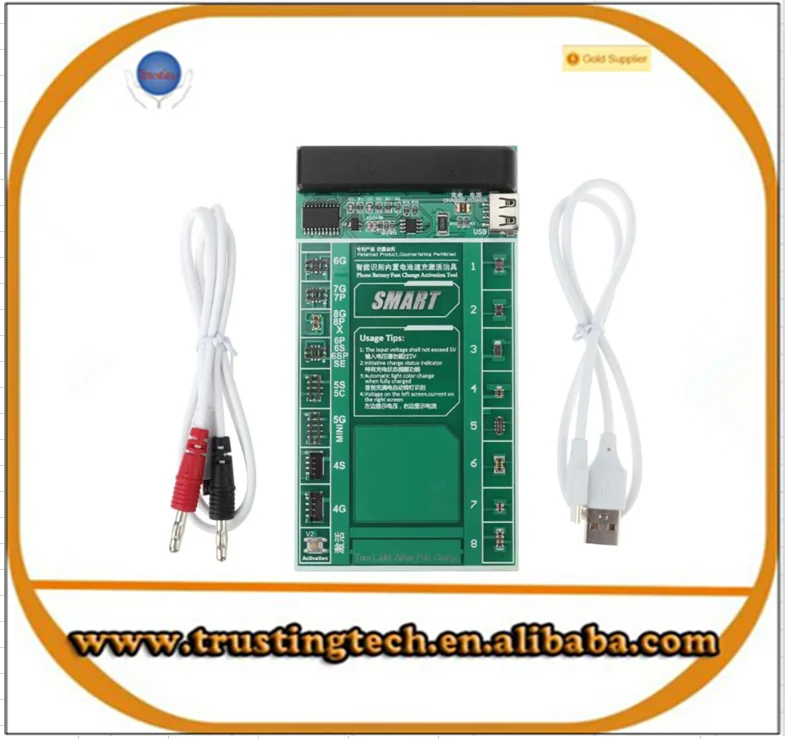 W209A+ Mobile Phone Battery Activation Fast Charge Board + Micro USB Cable for Mobile Phone