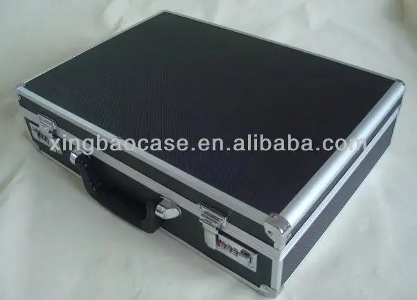 large hard shell cosmetic bag briefcase case