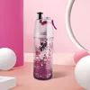Outdoors Sports Cooling Down Double Wall Insulated portable sport Water Bottle with Spray