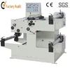 XMY-550 automatic label cutter,label roll unwinder,label slitting and rewinding machine