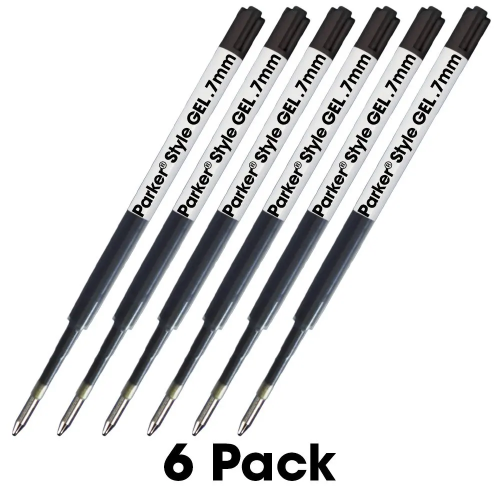 NIP PARKER QUINK FLOW BALL PEN BLACK MEDIUM REFILL 9 AVAILABLE