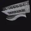intertek lighting remote control chandelier led crystal ceiling lamp