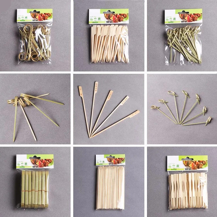 Bamboo Knotted Skewer Craft Sticks Buy Kontted Skewer,Bamboo Stick