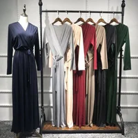 

2018 new trend luxury turkey fashion umbrella kaftan dress burka abaya nida fabric