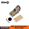 Aim-O outdoor airsoft hunting scope M21 Self-illuminated Reflex Sight scope