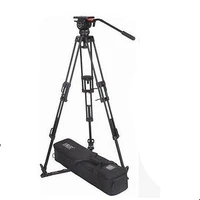 

Factory Supply Secced SC-V12L/T CCTV Broadcasting Heavy Duty Carbon Fiber Profesional Video Tripod