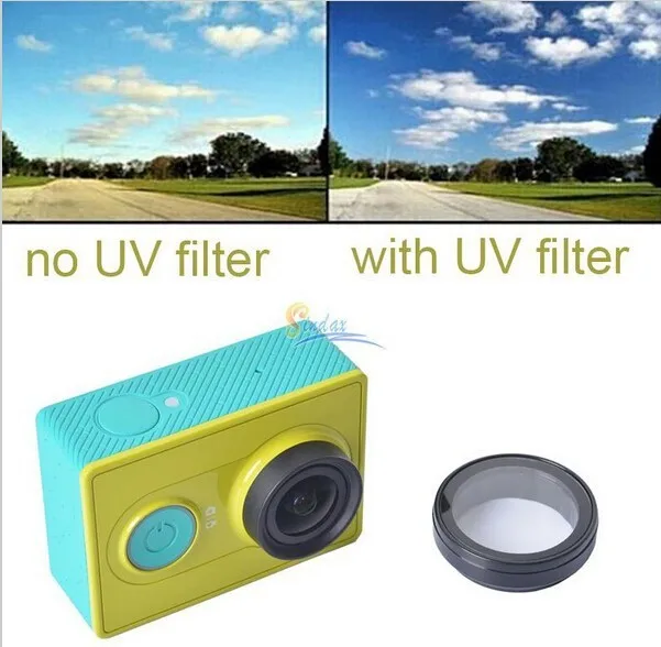 UV Filter for Xiaomi Yi Sport Camera UV filter xiaomi Camera filter for Xiaomi yi Accessories